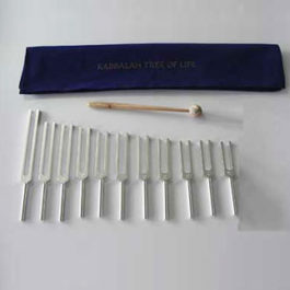 Minerals Tuning Forks Set