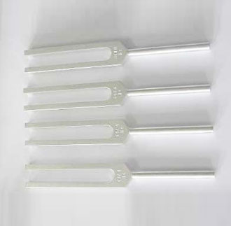 Minerals Tuning Forks Set 4 pcs